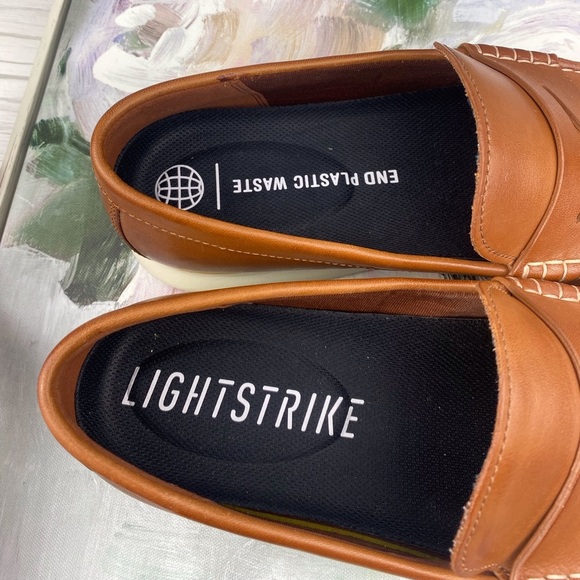 SOLD!!!!!Cole Haan 2.0 Zerogrand Penny Loafer in Briti Tan Size 10.5. - Picture 4 of 12